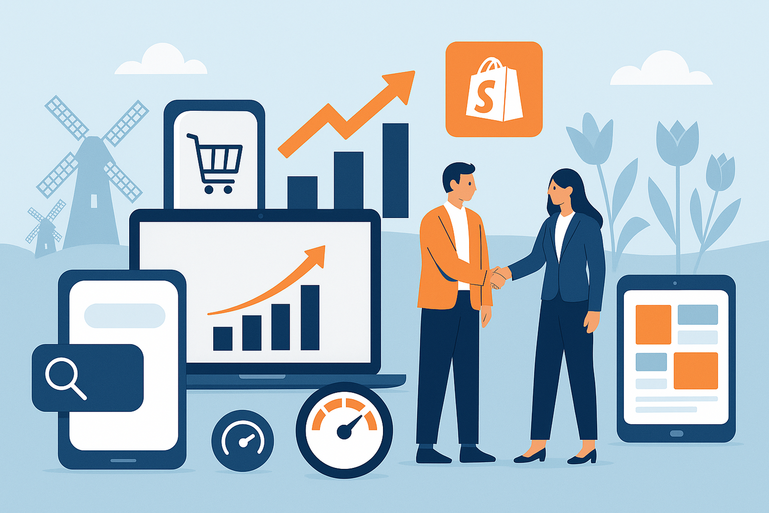 Start Your eCommerce Journey with Certified Shopify Development Partners in Netherlands