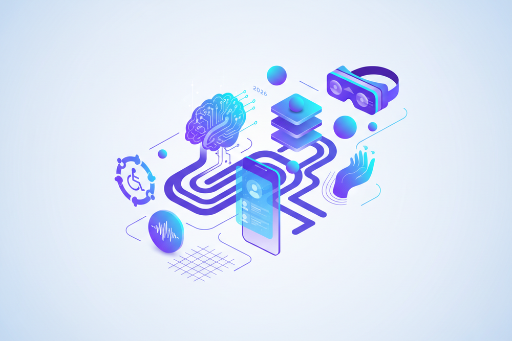 ux design trends 2026 infographic