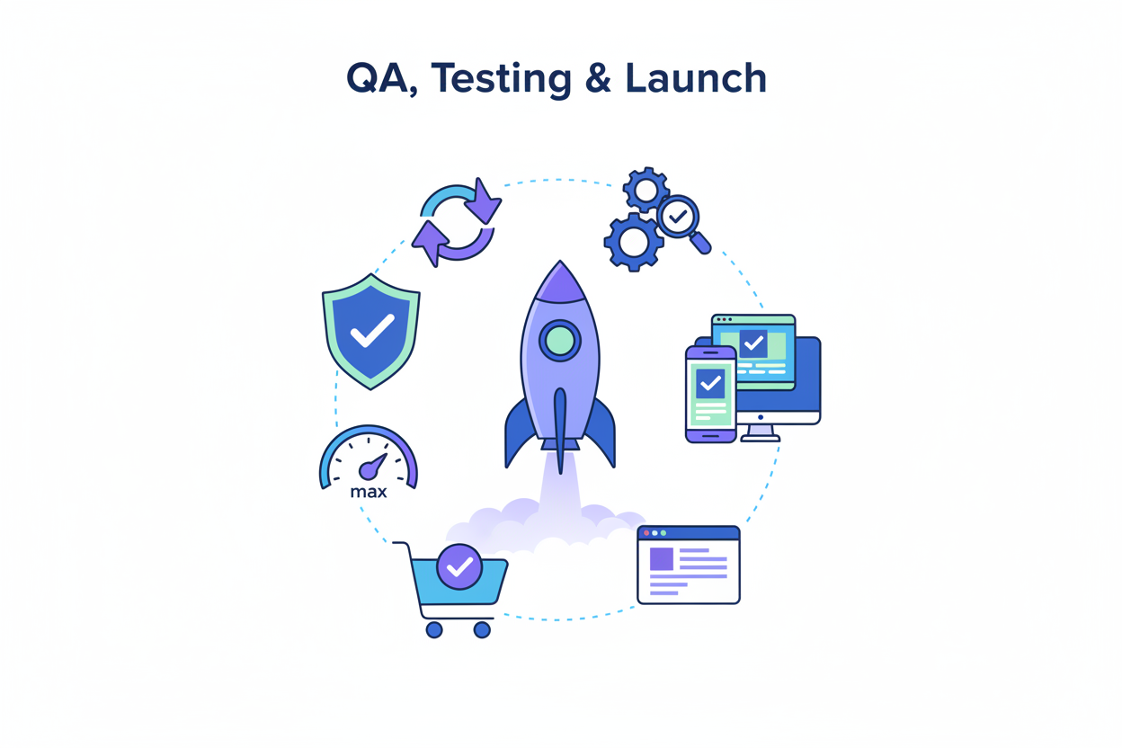 QA, Testing & Launch