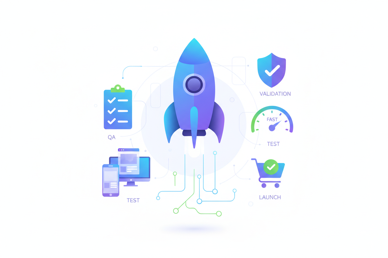 QA, Testing & Launch