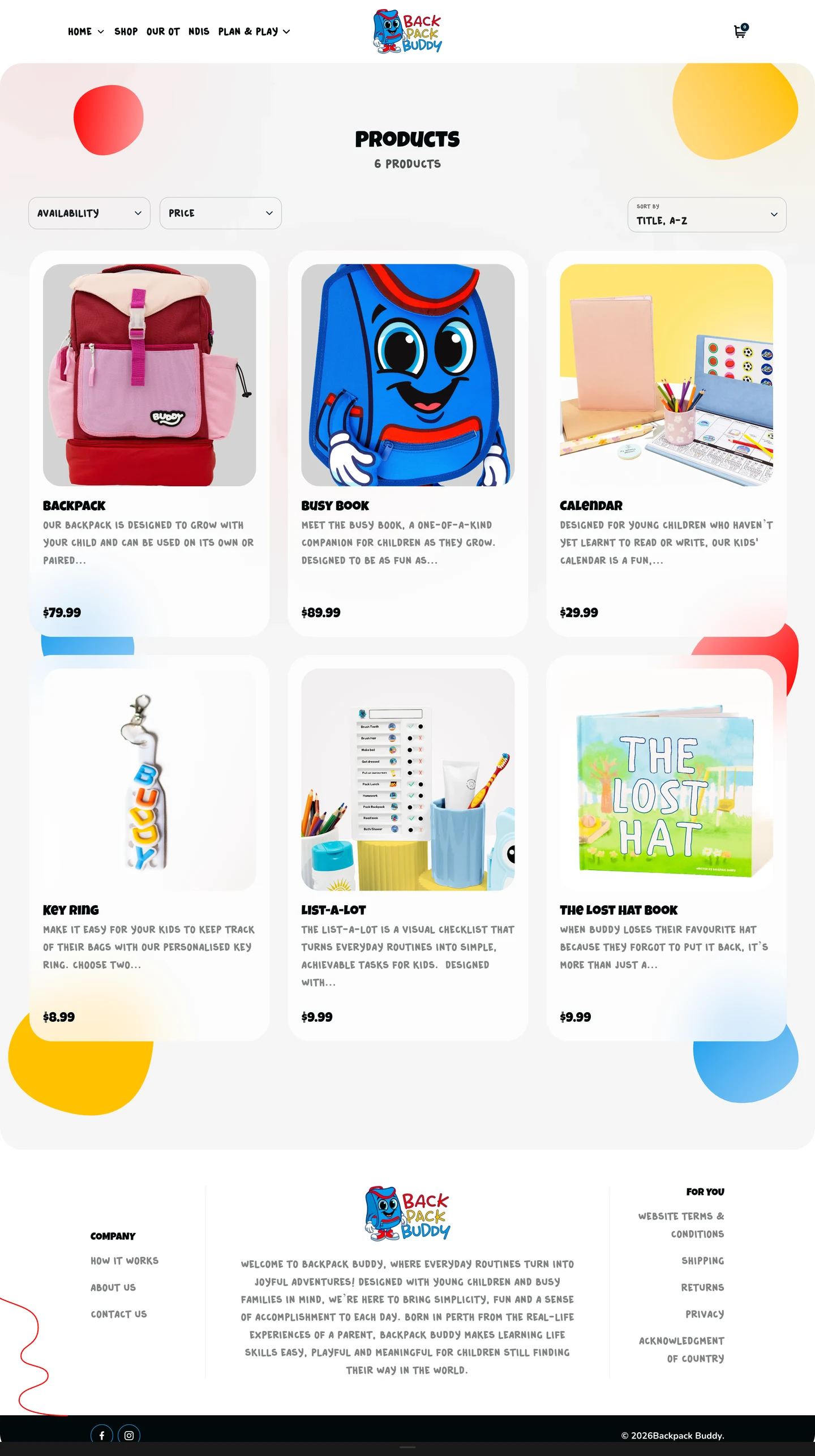 Backpack Buddy store screenshot 3