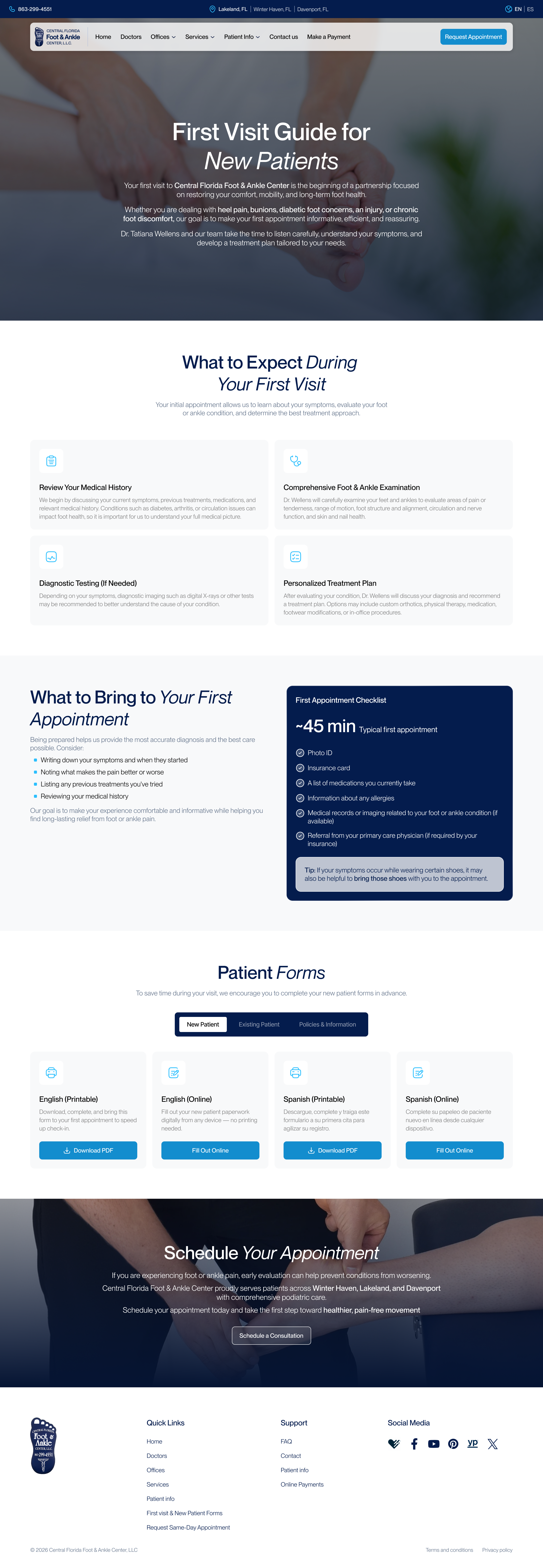 Central Florida Foot & Ankle Center store screenshot 3