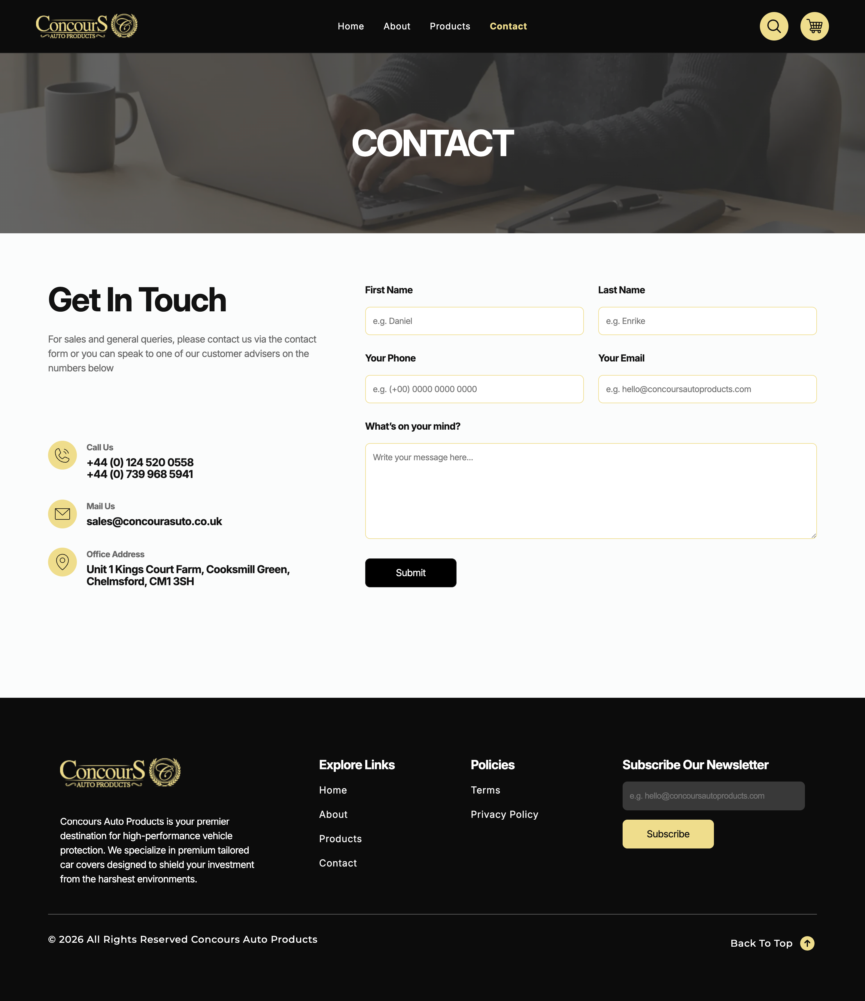 ConcourS Auto Products store screenshot 5