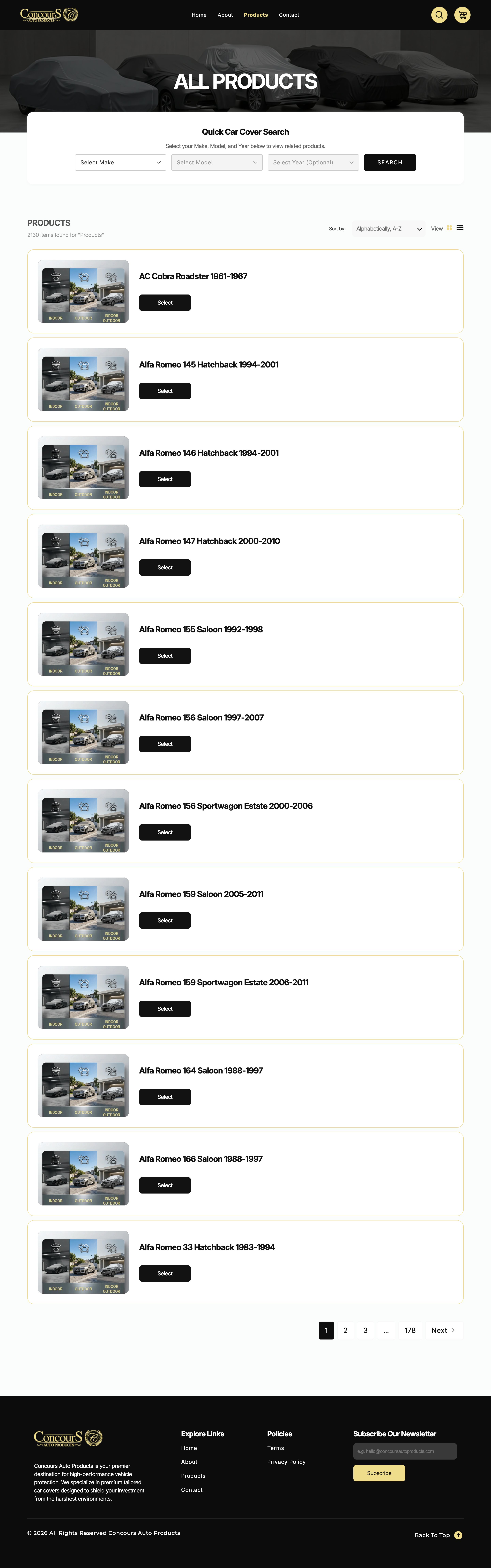 ConcourS Auto Products store screenshot 3
