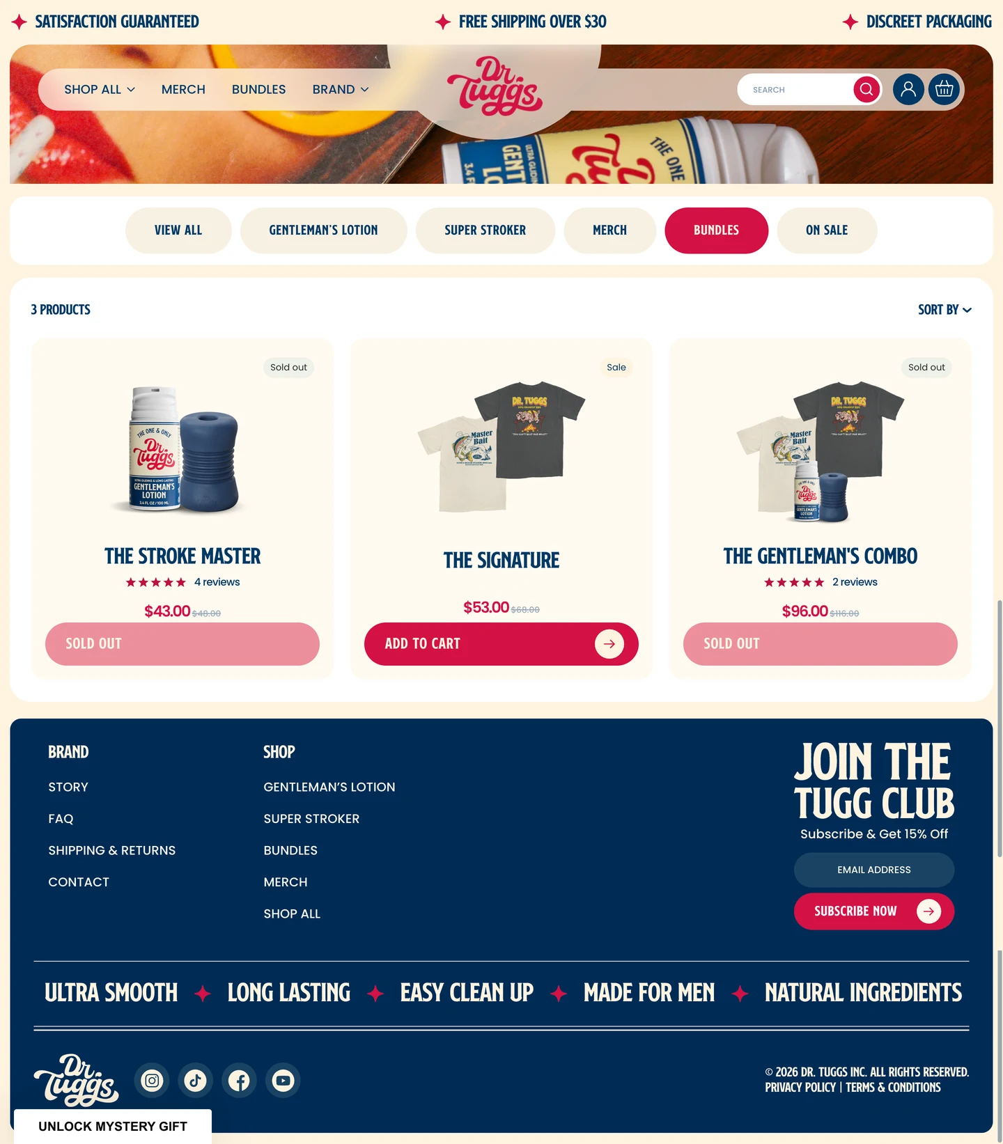 Dr. Tuggs store screenshot 3
