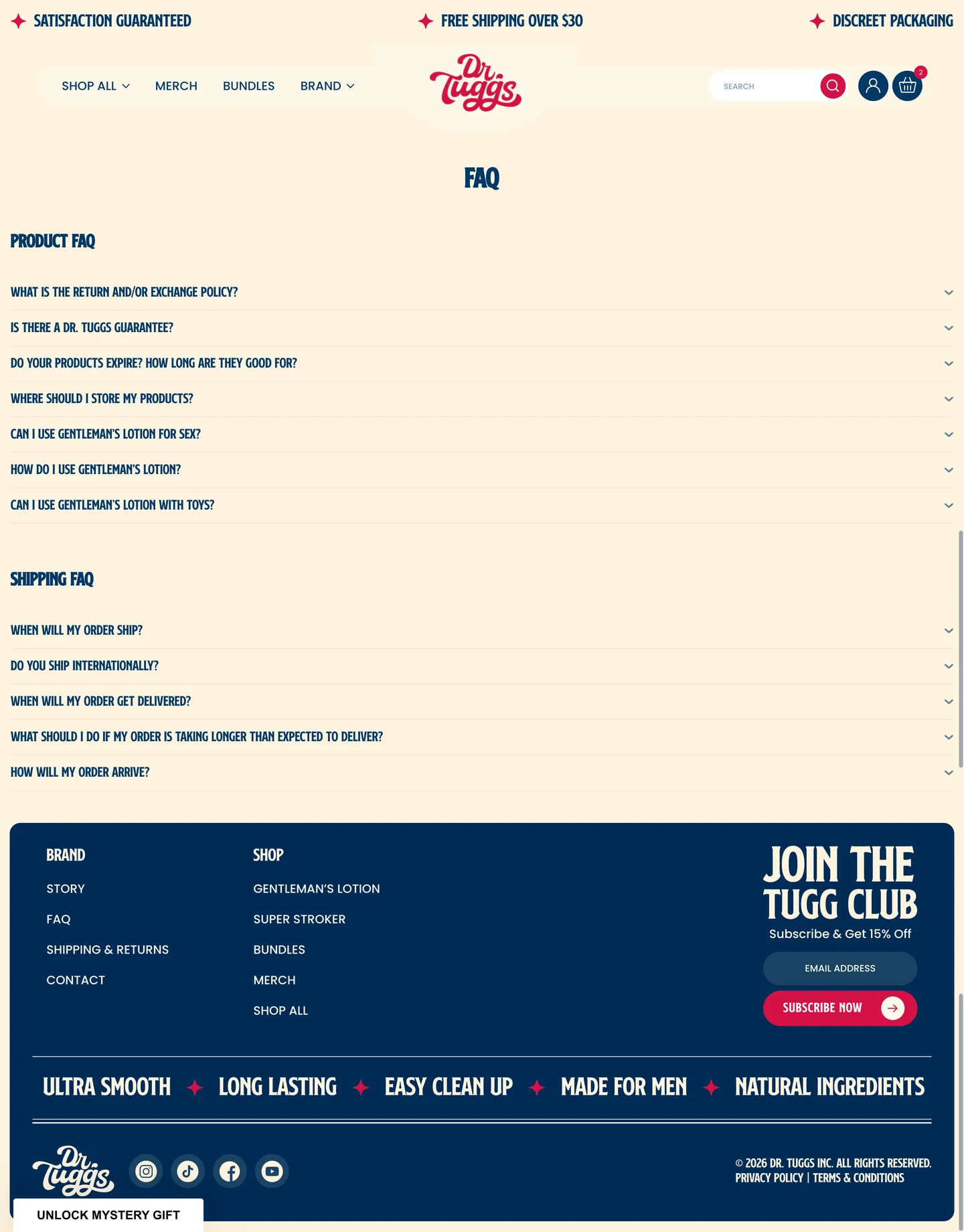 Dr. Tuggs store screenshot 5