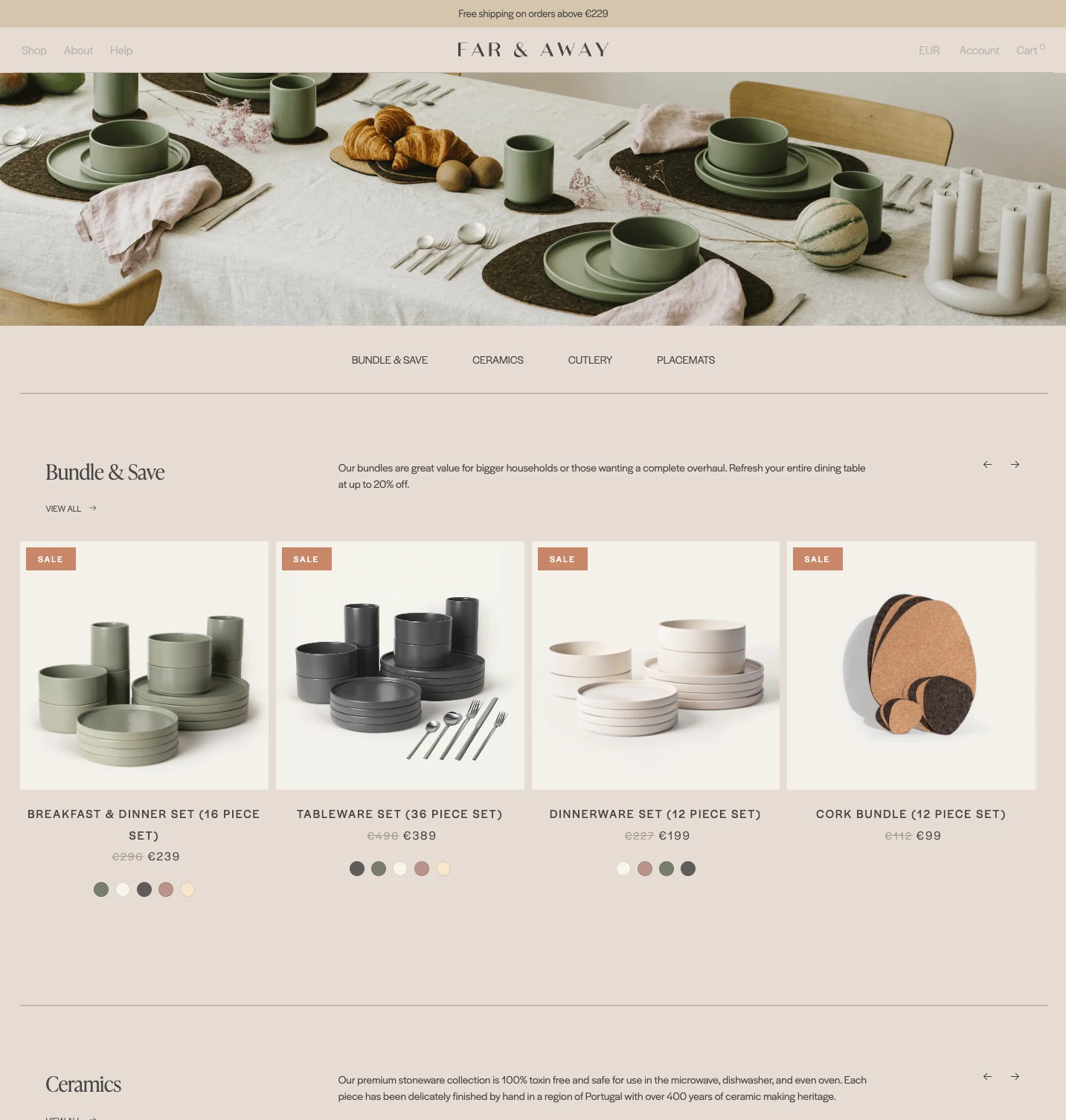 Far and Away store screenshot 3