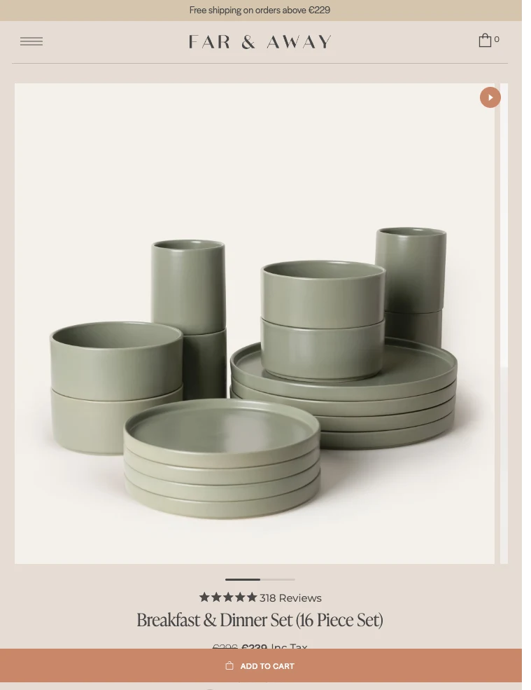 Far and Away store screenshot 6