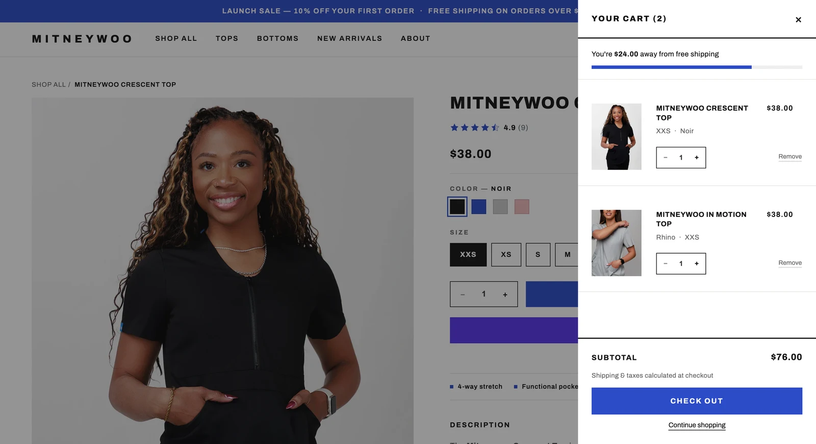 Mitneywoo store screenshot 4