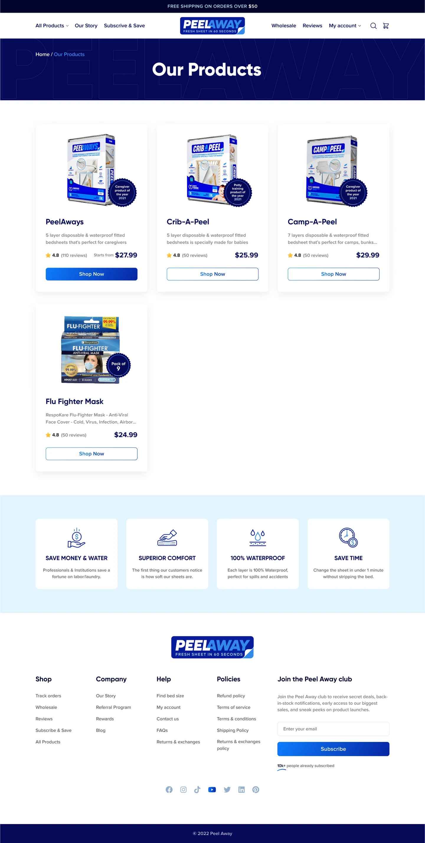 Peelaways store screenshot 3