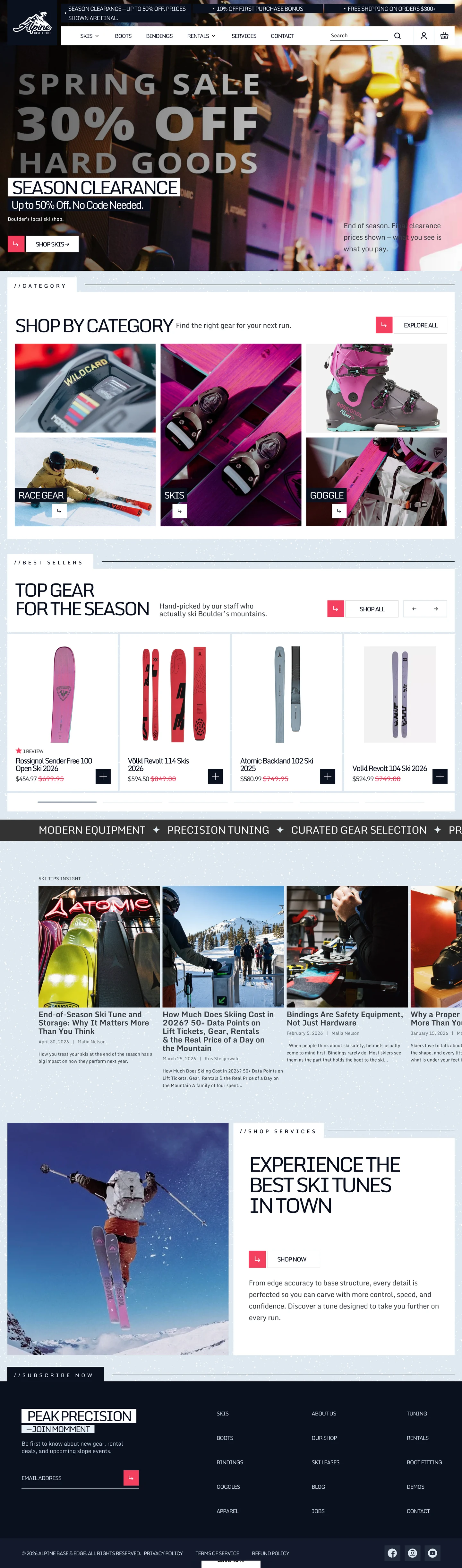 Skiboulder Shopify store