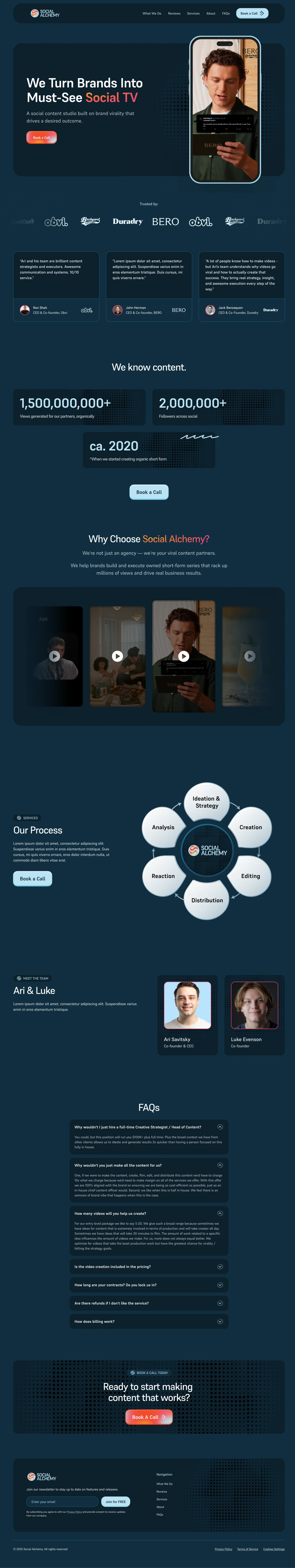 Social Alchemy V2 Shopify store